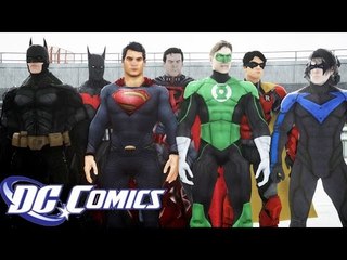 ALL DC COMICS SUPERHEROES IN GRAND THEFT AUTO
