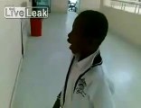 Saudi Kid Imitates A Siren