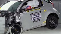 2012 Scion iQ moderate overlap IIHS crash test