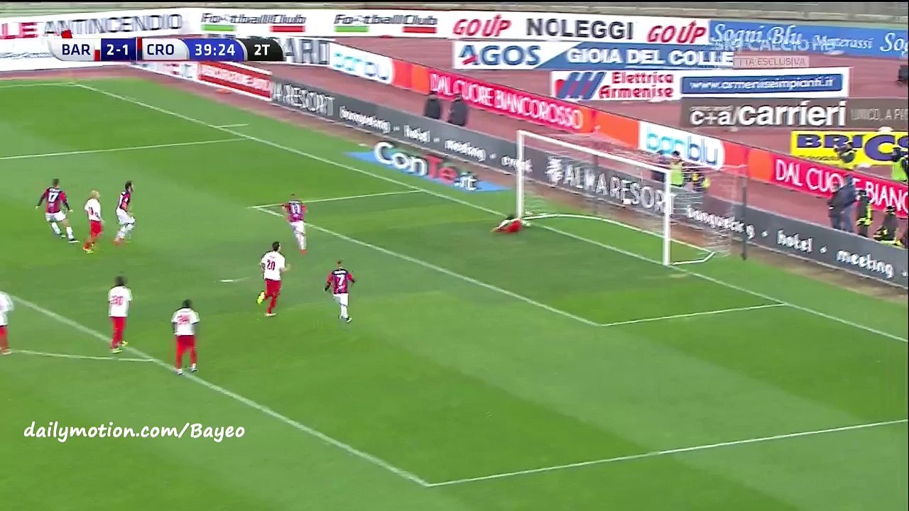 Ante Budimir Goal HD - Bari 2-2 Crotone - 05-02-2016