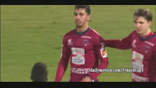 Farid Boulaya Goal - Clermont  Auxerre (1-1) - 05-02-2016