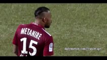 Romain Metanire Goal - Nancy Vs Metz (2-2) - 05-02-2016