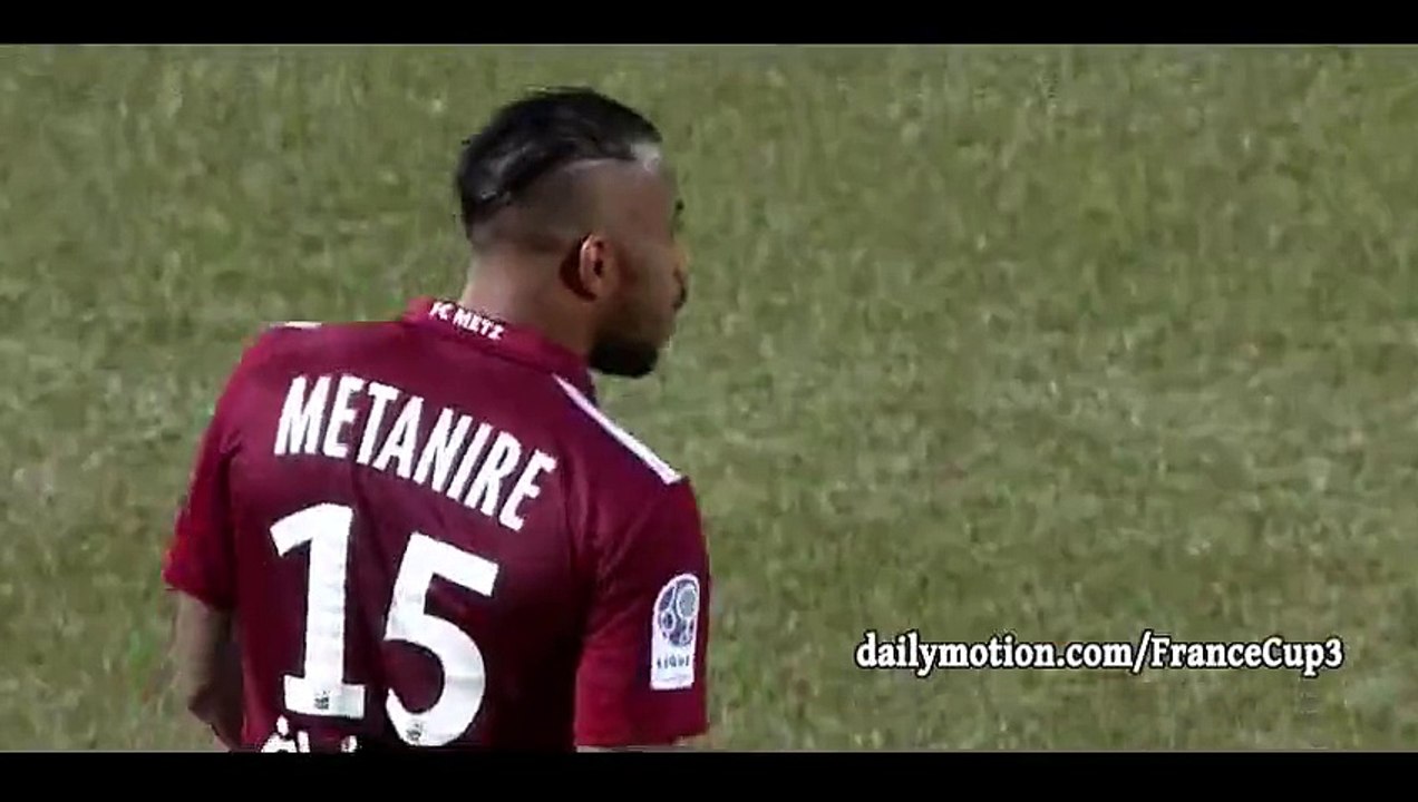 Romain Metanire Goal - Nancy Vs Metz (2-2) - 05-02-2016