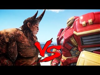 HULKBUSTER VS RHINO - EPIC BATTLE