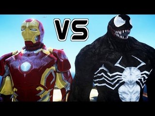 IRON MAN (Mark 43) VS VENOM - EPIC BATTLE