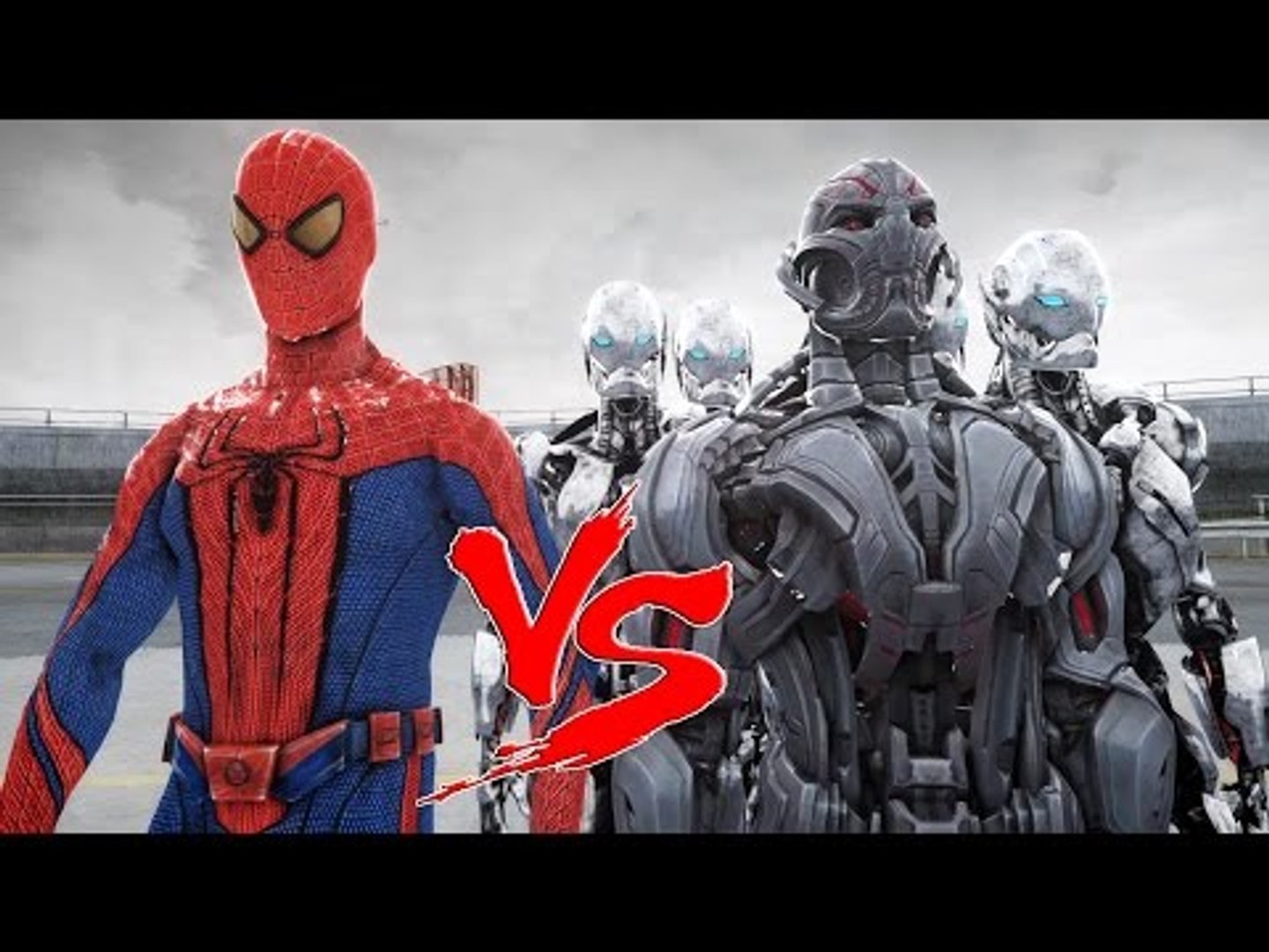 THE AMAZING SPIDER-MAN VS ULTRON ARMY - EPIC BATTLE - video Dailymotion