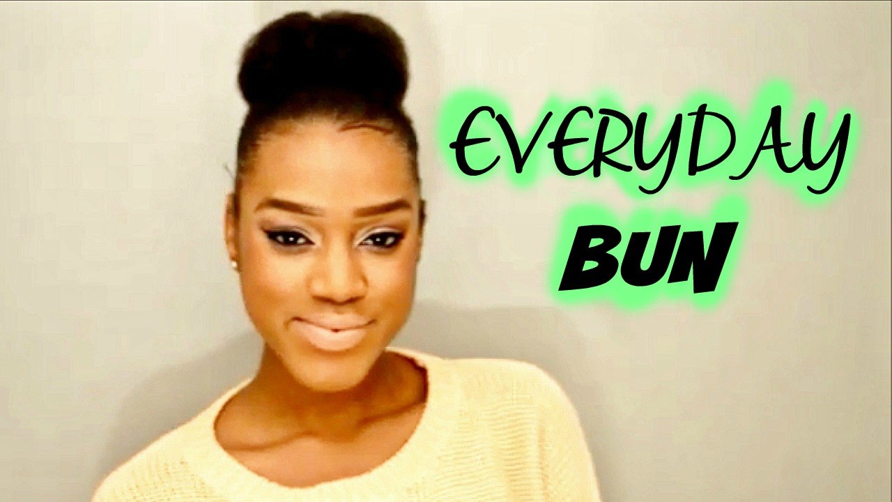 EVERYDAY HIGH BUN | NATURAL 4B/4C HAIR