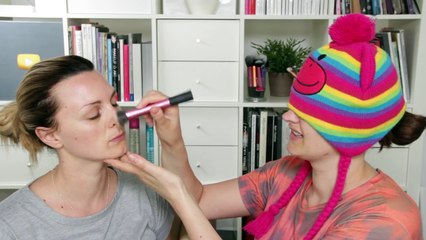 Sams Blindfold Makeup Challenge #KylieJenner