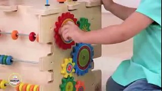 Toddlers And Childrens Deluxe Active Centre Bead Maze Cube By KidKraft