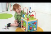 Wooden Toys Toddlers Beadmaze Cube Fun Educational Toys For Boys & Girls
