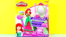 Play Doh Disney Prettiest Princess Ariel Royal Vanity Toys The Little Mermaid Playdough Dress Up