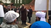Mirza Nawaz Gujarkhanvi protest speech at the Kashmir day in front of Indian embassy denmark