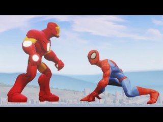 IRON MAN VS SPIDERMAN - EPIC BATTLE - DISNEY INFINITY 2.0