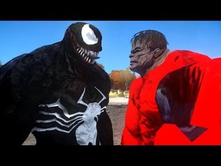 VENOM VS RED HULK - EPIC BATTLE