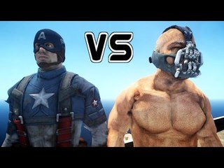 CAPTAIN AMERICA VS BANE - EPIC BATTLE