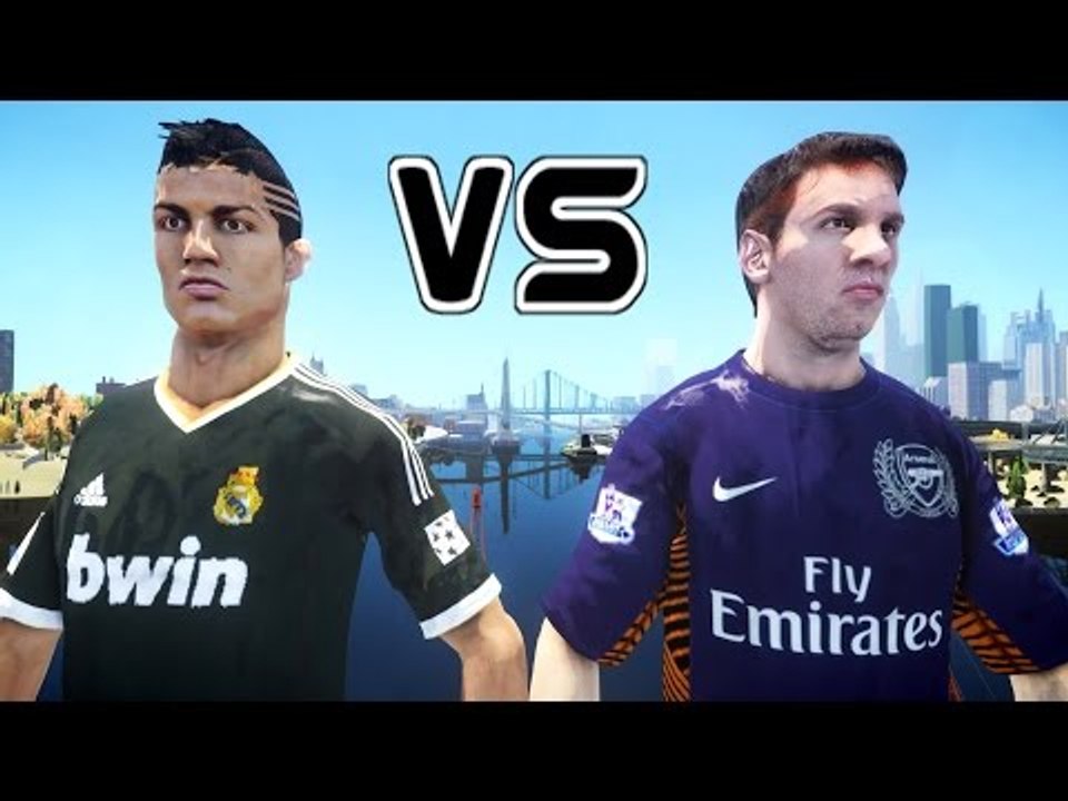RONALDO vs MESSI - Cristiano Ronaldo FIGHTS Lionel Messi