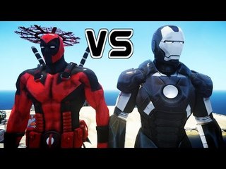 DEADPOOL VS IRON MAN (MARK XII) - EPIC BATTLE