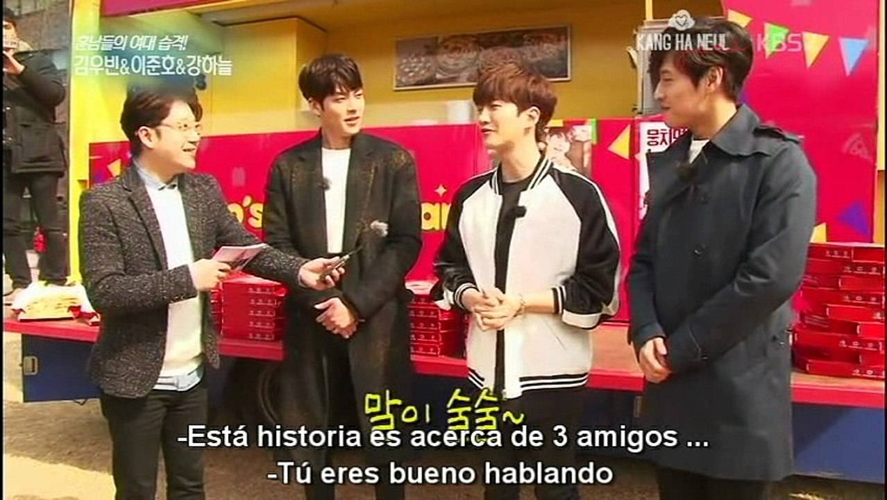 [SUB ESP] 150314 Guerilla Date con los actores de "Twenty" @ KBS Entertainment Weekly