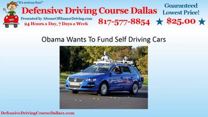 Funding For Self Driving Cars