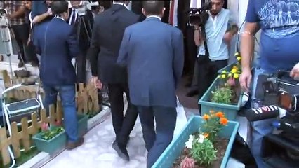 Başbakan Davutoğlu, HDP Genel Merkezi'nde