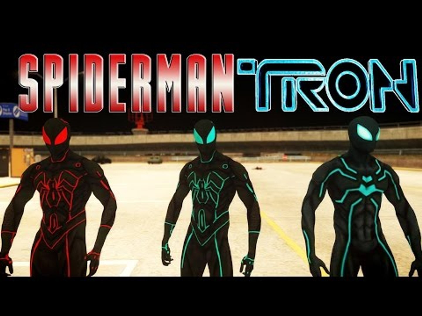 Spiderman Tron Pack Skin Mod Gta 4