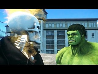 GHOST RIDER VS HULK - EPIC BATTLE