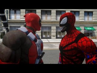 Deadpool vs Spiderman (Carnage) - EPIC BATTLE