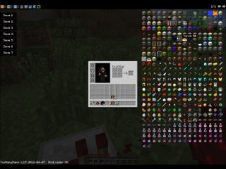 Minecraft Mega nuke, blowing up minecraft blocks with Explosives+
