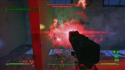 Fallout 4, gameplay Español parte 78, Ayudando a los colonos de la Granja Fich y Slog