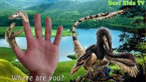 Dinosaurs Velociraptors - Finger Family Song - Nursery Rhymes Dinosaurs Raptors Family Fin