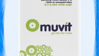 Muvit MUBAT0015 - Batería de litio para Samsung Galaxy S3 i9300 2100 mAh