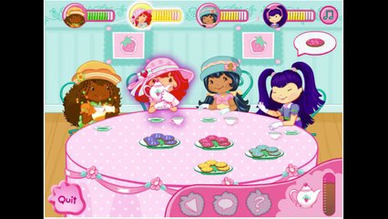 Strawberry Shortcake Mind Your Manners Tea Party Game Play Walkthrough