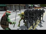Teenage Mutant Ninja Turtles vs Terminator Army - Great Battle - Grand Theft Auto