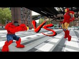 IRON MAN VS RED HULK - EPIC BATTLE - GTA IV