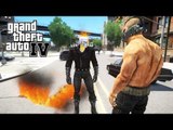 GHOST RIDER VS BANE - GREAT BATTLE - GTA IV