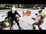 GHOST RIDER VS WOLVERINE - EPIC BATTLE - GTA IV