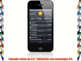 Apple iPhone 4S - Smartphone libre iOS (pantalla 3.5 cámara 8 Mp 8 GB Dual-Core 1 GHz 512 MB