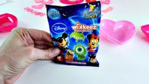 Valentines Day Surprise Egg Hearts ❤ Disney Frozen Wikkeez Kinder Eggs Toys LPS