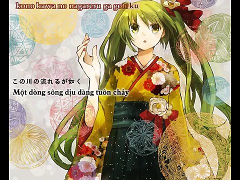 [VnSharing] Hatsune Miku - Yume to Hazakura - Vocaloid vietsub -