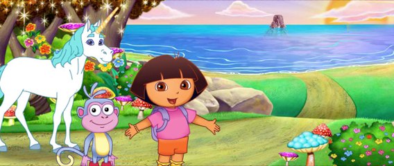 Dora the Explorer and the Secret of Atlantis - Unicorn Friends - Cartoon Video Game