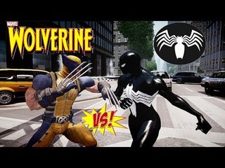 Wolverine vs Black Spiderman - EPIC BATTLE - Grand Theft Auto