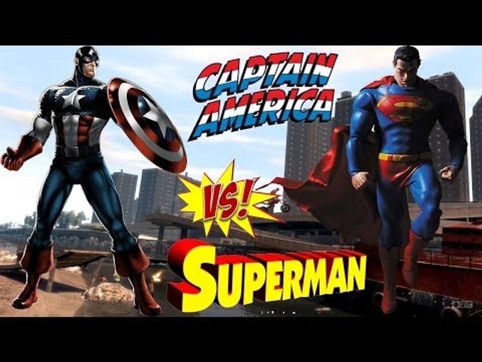 SUPERMAN VS CAPTAIN AMERICA - EPIC SUPERHEROES...