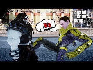 SINESTRO VS LOBO | INJUSTICE GODS AMONG US FIGHT | GTA IV