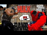 RED HULK VS BANE - EPIC BATTLE - GTA IV