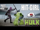 HIT-GIRL (Kick-Ass) VS HULK | GREAT BATTLE | GTA IV