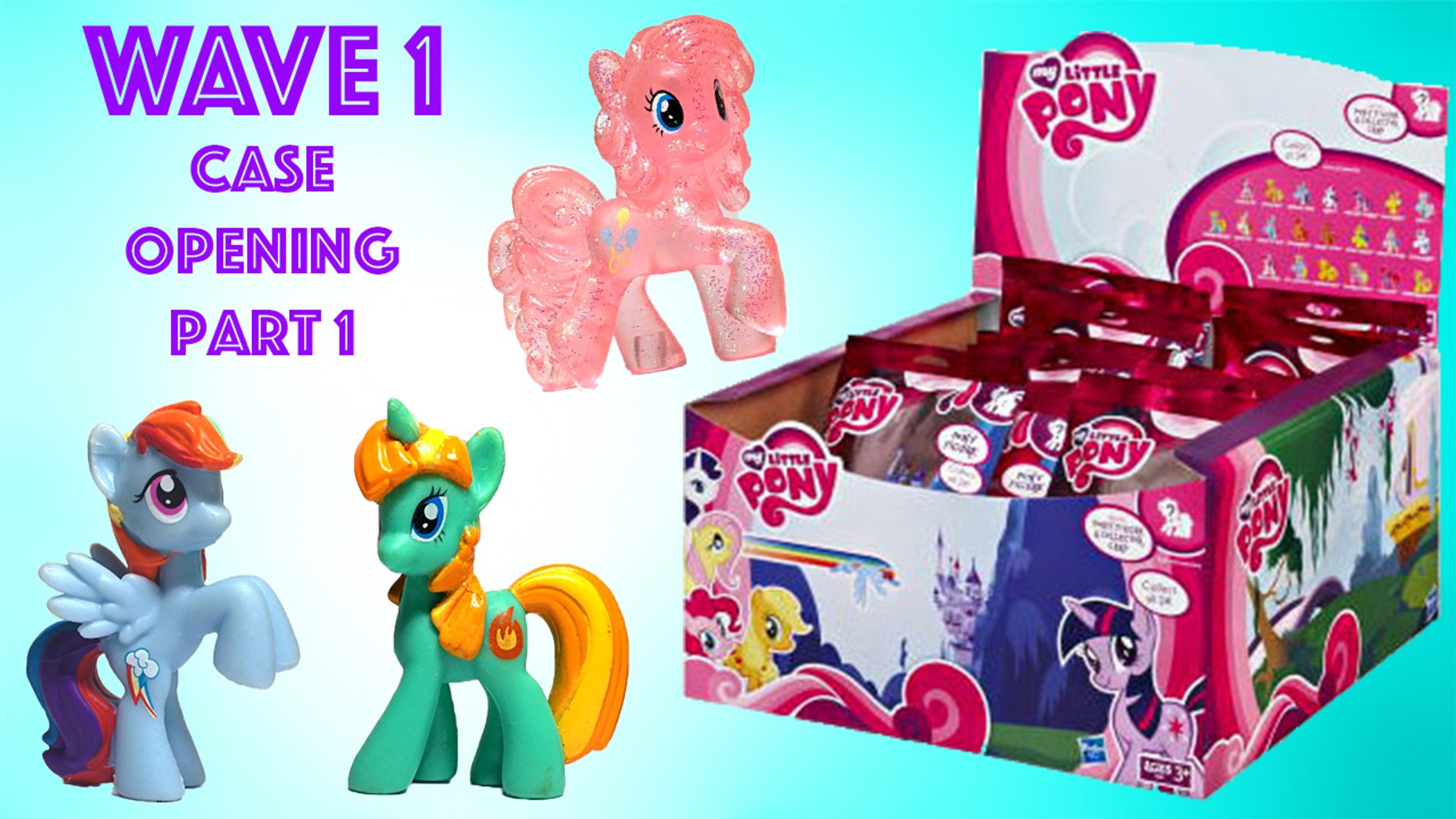 My Little Pony Blind Bags Wave 1 - Part 1 Special Edition Pinkie Pie,  Rainbow Dash, Twilight Sparkle - video Dailymotion