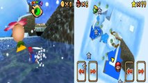 Lets Play Super Mario 64 DS - Part 19 - Luigi als Eskimo