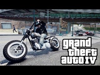 GTA IV: BIKER JACKET + MP5K (Call of Duty: Black Ops)