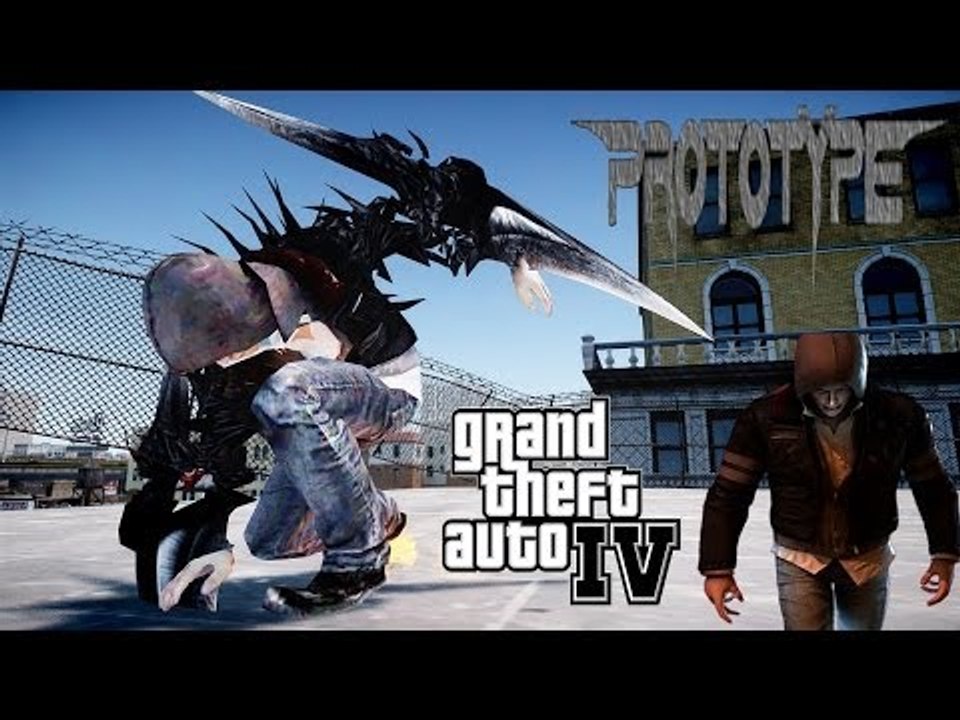 ALEX MERCER (PROTOTYPE) - GTA IV HULK SCRIPT MOD