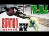 INJUSTICE BATMAN BEYOND VS THE INCREDIBLE HULK - EPIC SUPERHEROES BATTLE - GTA IV